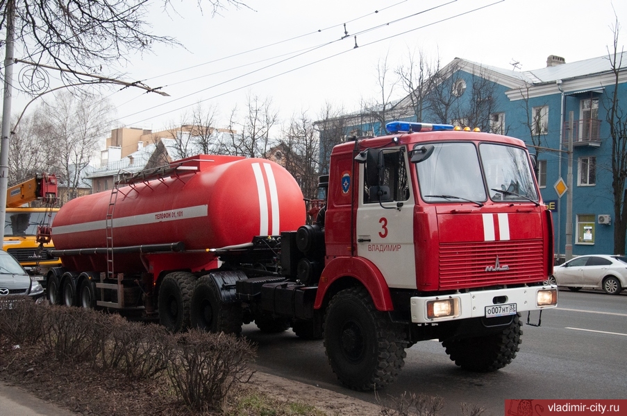 Во Владимире прошла проверка готовности аварийно-спасательных служб