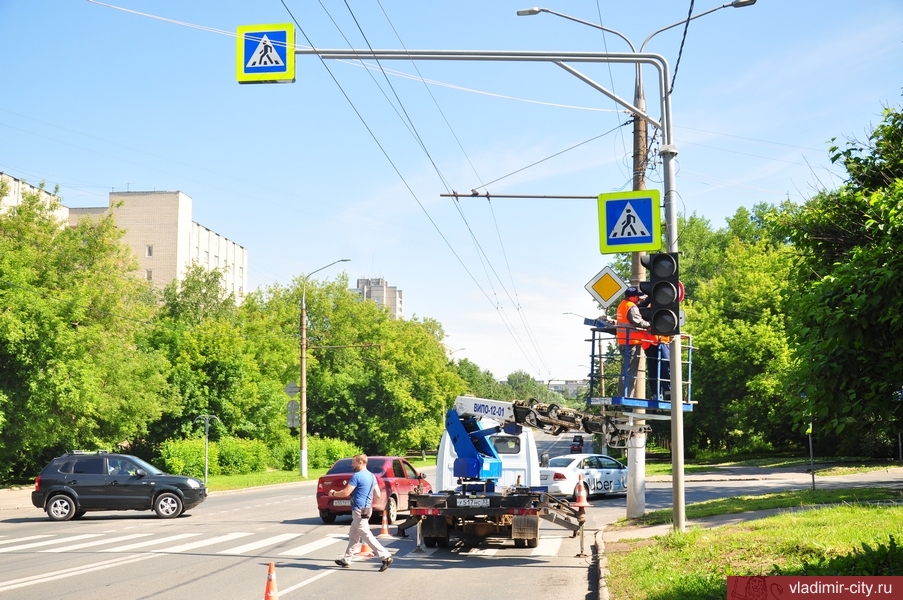 Во Владимире совершенствуется система безопасности дорожного движения