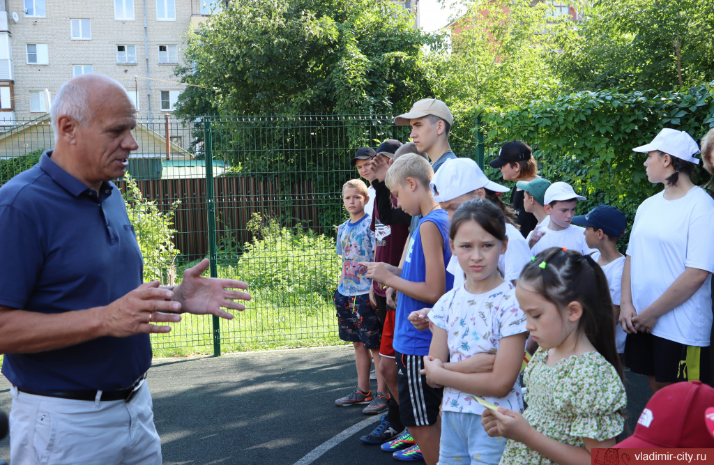 Во Владимире прошел мастер-класс по футболу для детей участников СВО