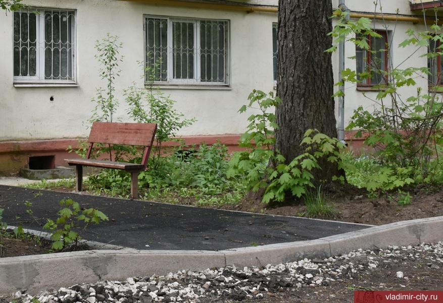 Во Владимире готовится приемка благоустройства дворов по национальному проекту 