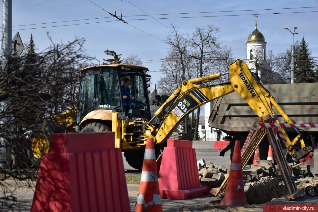 Большой дорожный ремонт-2020 начался во Владимире с площади Победы