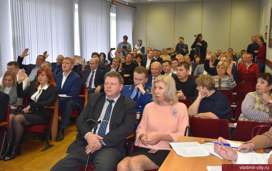 Депутаты горсовета одобрили изменения в Генплан города Владимира