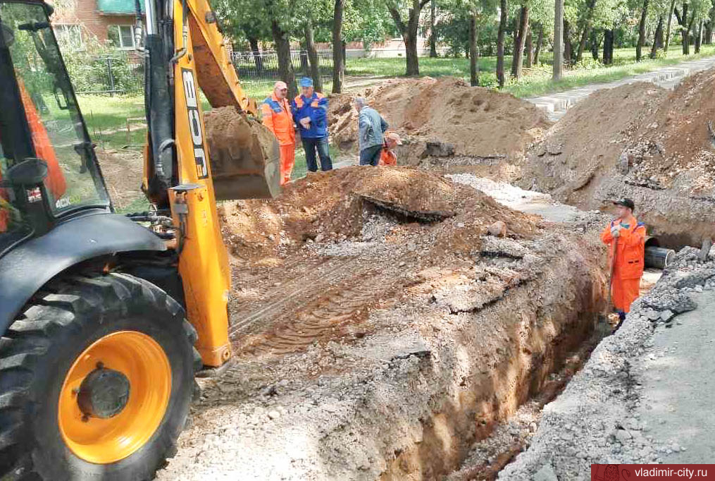 Во Владимире начинается капитальный ремонт дороги на улице Чапаева